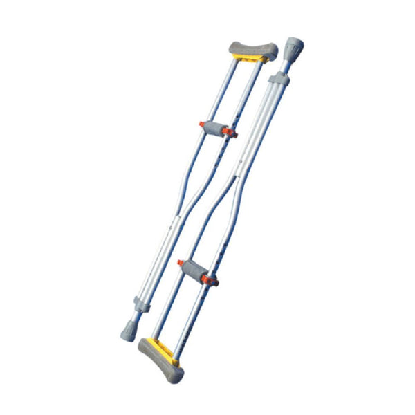 Adjustable Anodized Aluminum Crutches