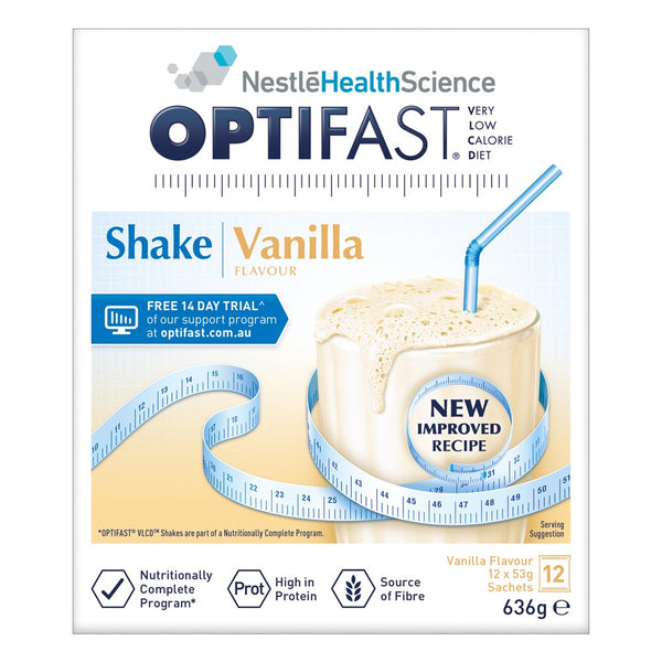 Optifast Shake (Vanilla) 12x53g