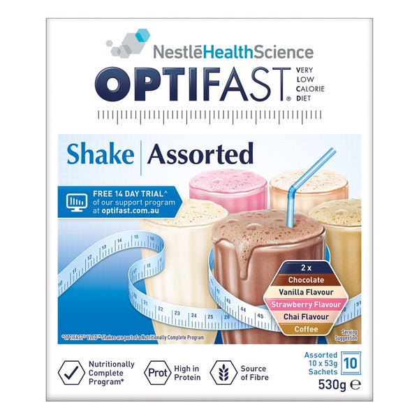 Optifast Shake (Assorted) 10x53g