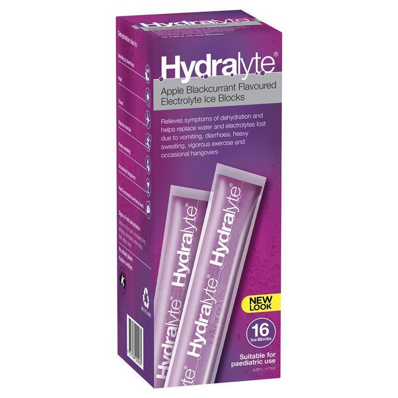 Hydralyte Ice Blocks (Apple/Blackcurrant) 16