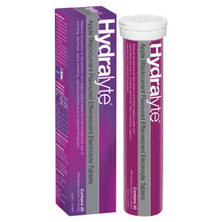 Hydralyte effervescent tablets (Apple/Blackcurrant) 20
