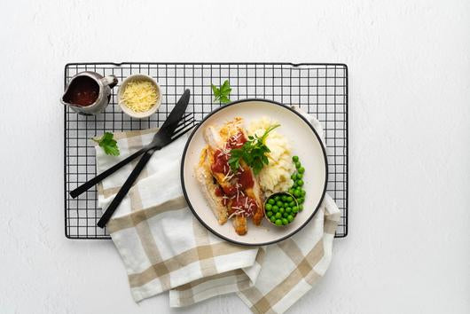 Chicken Parmigiana with Creamy Mashed Potato 400g