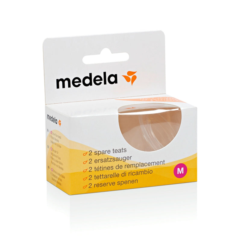 Medela Spare Teats, medium flow (2 teats)