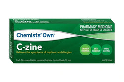 Chemists' Own C-Zine 10mg Tablets 30