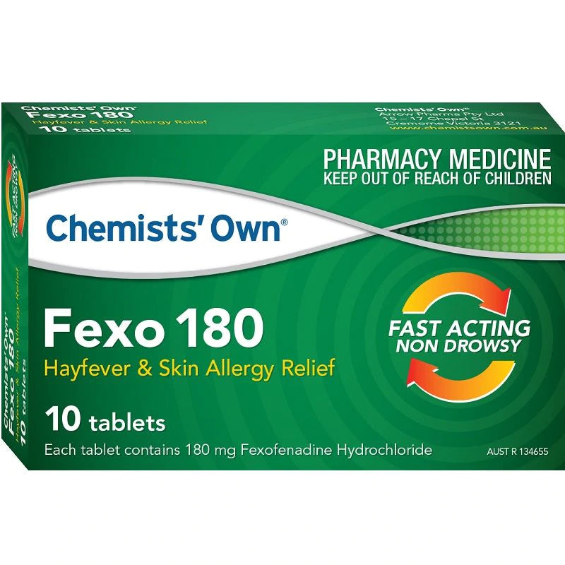 Chemists' Own Fexo 180mg Tablets 10