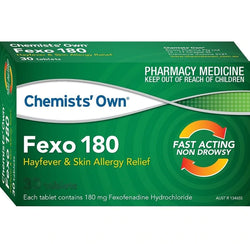 Chemists' Own Fexo 180mg Tablets 50